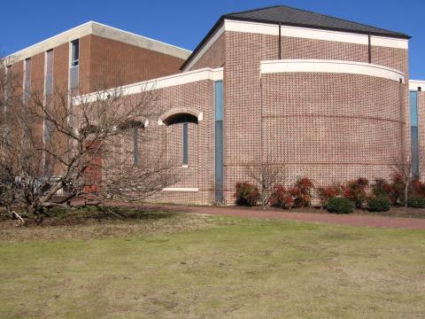 Side entrance to Small Hall